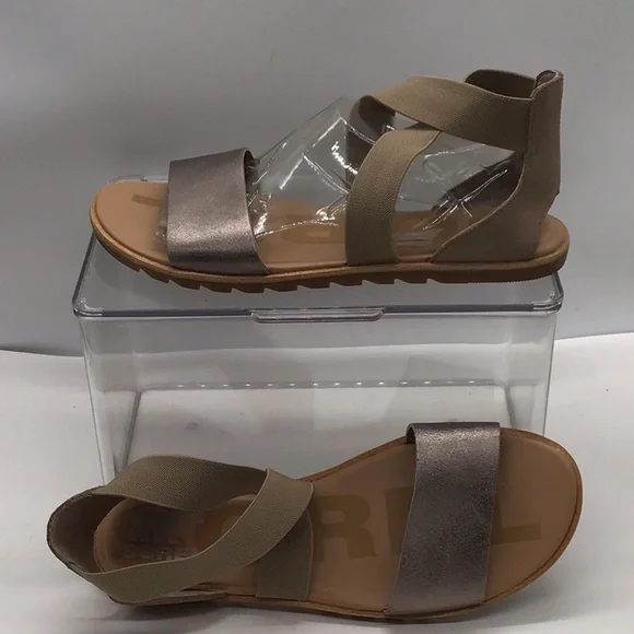 Sorel Ella III Brown Sandal - Picture 4 of 11